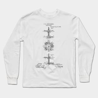 Churn Dasher Vintage Patent Long Sleeve T-Shirt